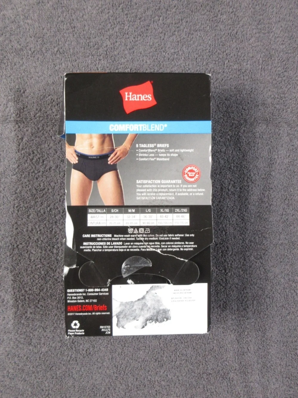 Hanes up grabs